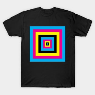 Squares CMYK T-Shirt